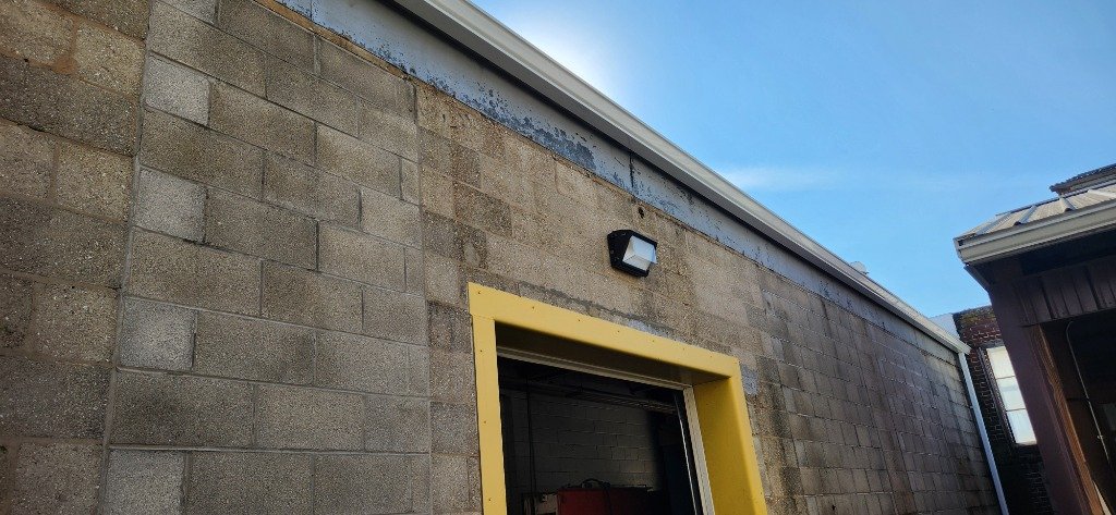 Downspout check and maintenance